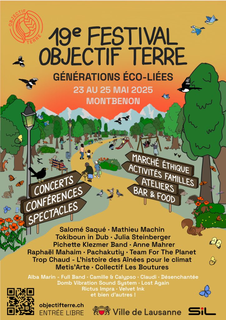 Affiche Festival Objectif terre 2025