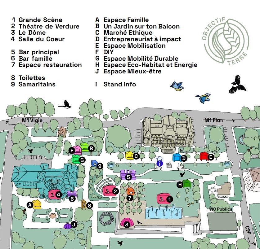 Plan du Festival 2025